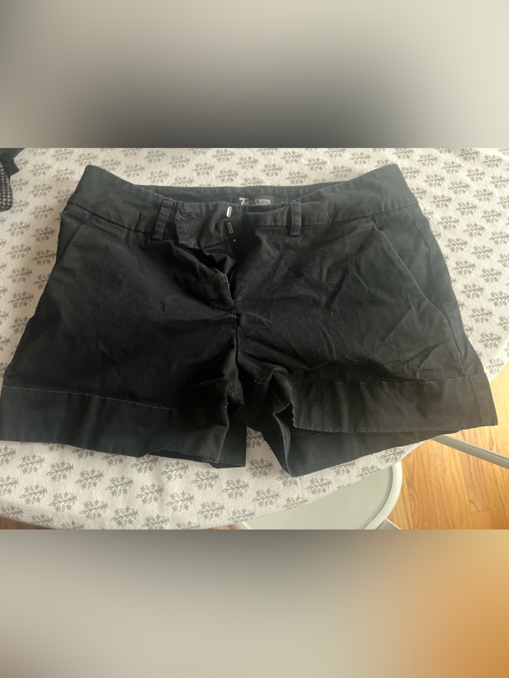 New York & Company Black Women's Bermuda Shorts